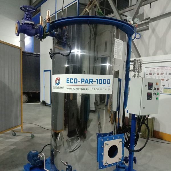Мощь, обёрнутая в форму вертикального котла ECO-PAR 1000 от Краснодарского завода котельно-энергетического оборудования