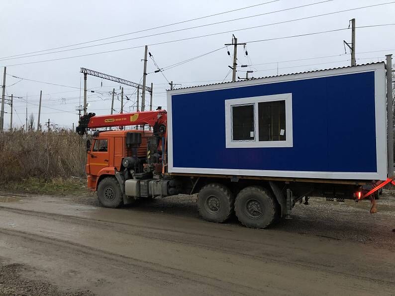 Адыгейск: Отгрузка водогрейной блочно-модульной котельной ECO-160Г, тепловой мощностью 0,16 МВт