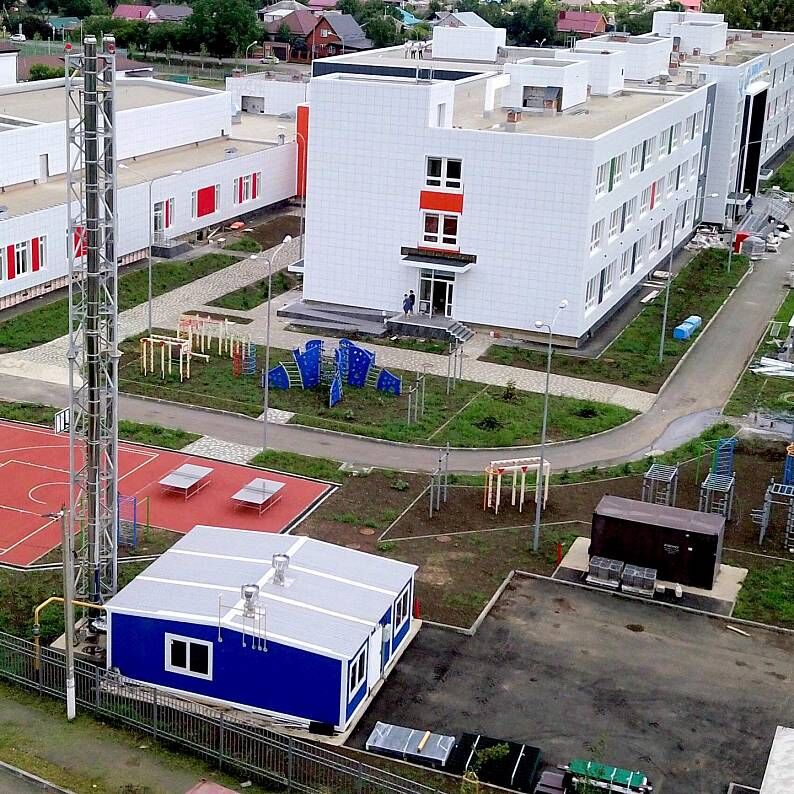 Водогрейная котельная ECO 4000 Г для общеобразовательной школы в Кореновске, Краснодарский Край