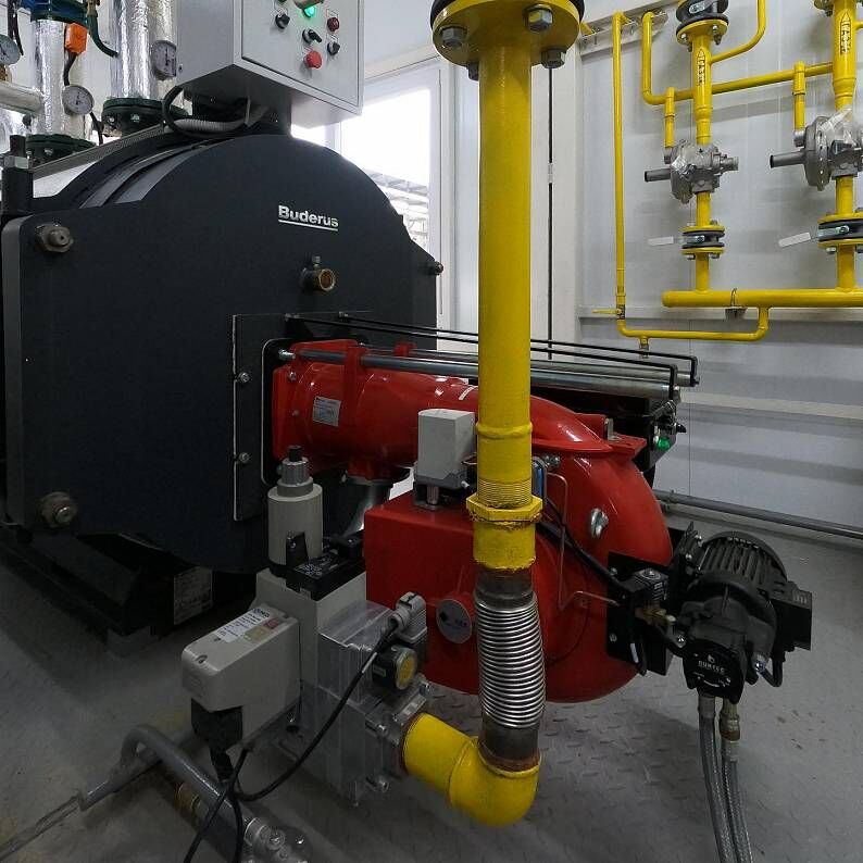 Блочно-модульная газовая водогрейная котельная ECO 2 МВт, работающая на газе, КПД 92%, смонтирована и запущена в Новороссийске