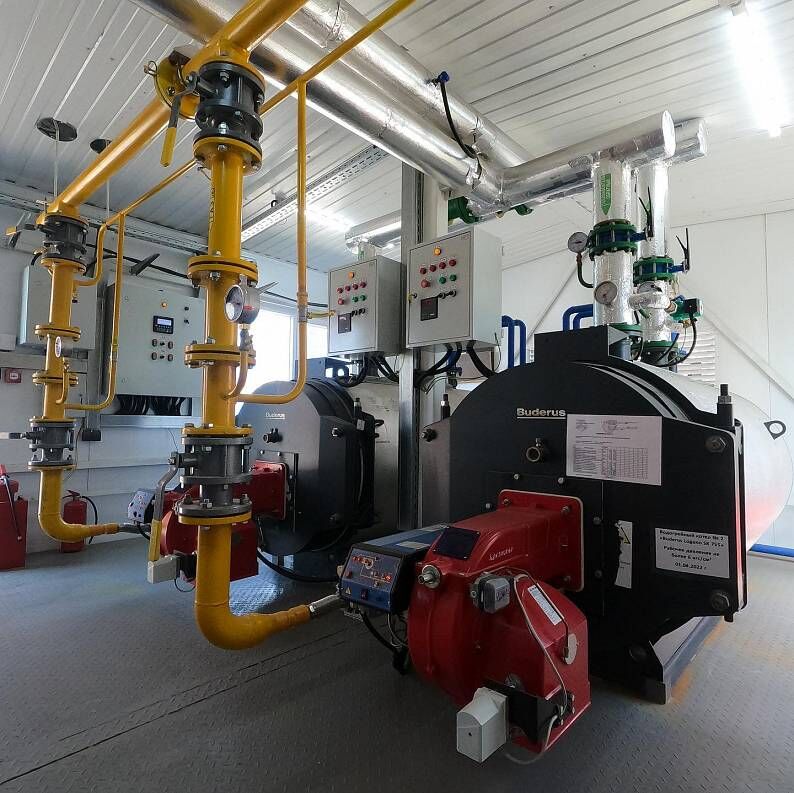 Краснодарский завод котельно-энергетического оборудования поставил водогрейную котельную на производственное предприятие в Абинске (Краснодарский Край)