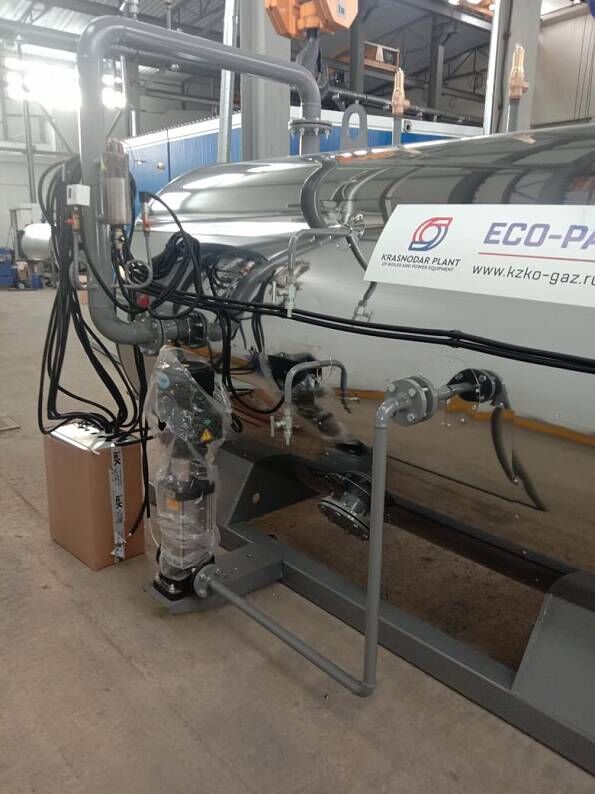 Промышленный паровой котел (парогенератор) ECO-PAR 2000 для производства в Дагестане