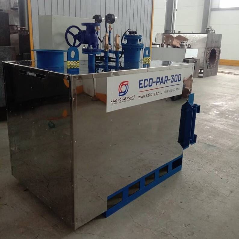 Промышленный паровой котёл ECO-PAR 300 для молочного производства