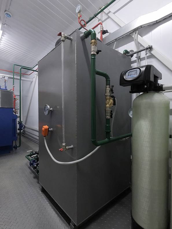 Газовая блочно-модульная паровая котельная ECO-PAR 500 для химического завода в Татарстане