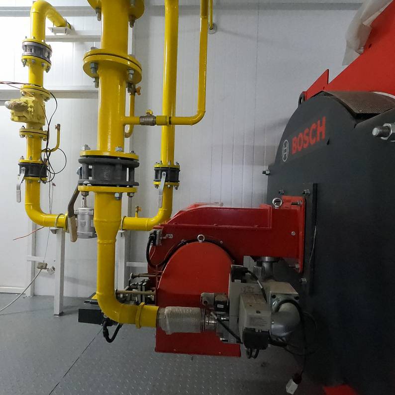 С Краснодарского завода котельно-энергетического оборудования готовится к отправке блочно-модульная водогрейная котельная ECO мощностью 6 МВт