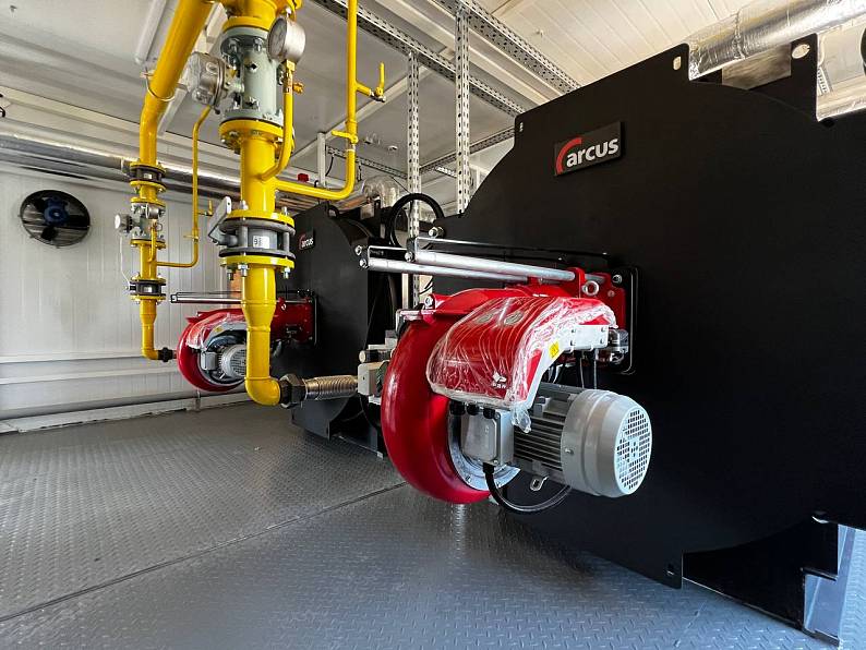 Завершено производство и отправка водогрейной котельной мощностью 3 МВт на одно из предприятий Ростеха