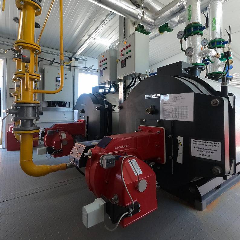 Краснодарский завод котельно-энергетического оборудования поставил водогрейную котельную на производственное предприятие в Абинске (Краснодарский Край)
